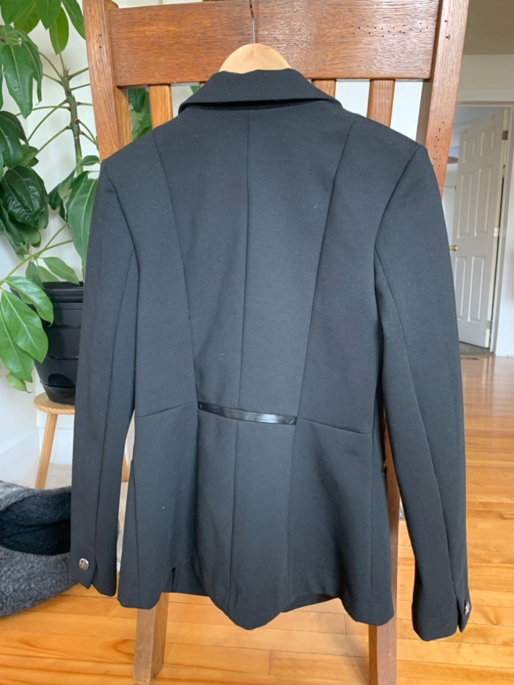 Le Château black suit jacket blazer -US S - Picture 3 of 4